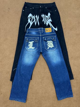 Hiphop Loose Fit Denim Jeans