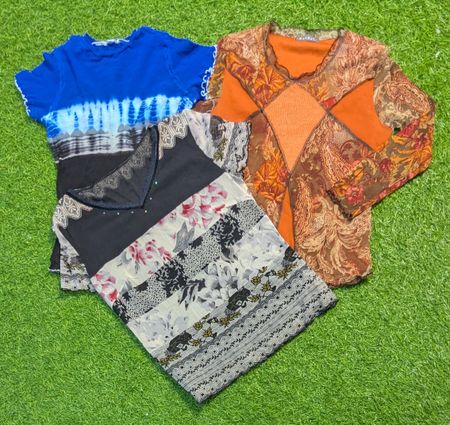 6514 - Y2K Style Blouses