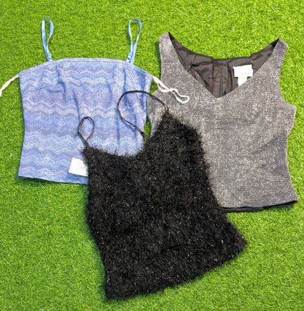 6516 - Y2K Style Cami Tops