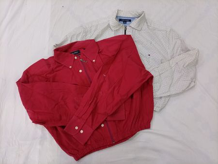 CR9631 Upcycle Mix Branded Crop T-Shirts
