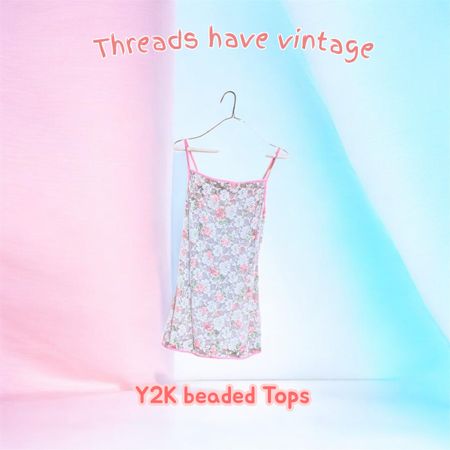 TH# 94 Y2K Mesh & Silk Tops | Fairycore, Coquette, Vintage Lace Trim Cami & Sheer Top Collection