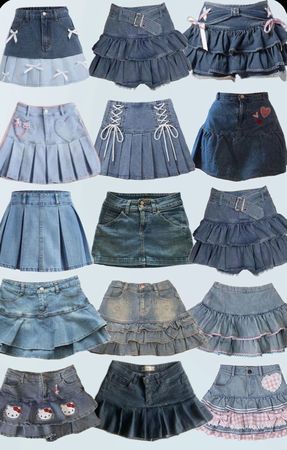 Y2K Denim Skirts - (30/06)