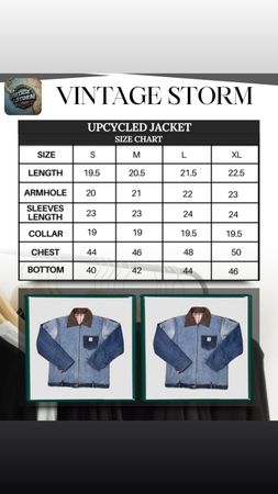 Upcycled Denim Heritage Carhartt Jackets