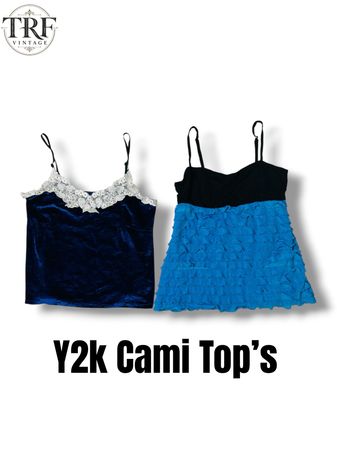 Y2k Cami Tops.     #0025