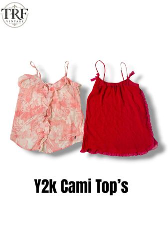 Y2K Cami Tops.      #0027