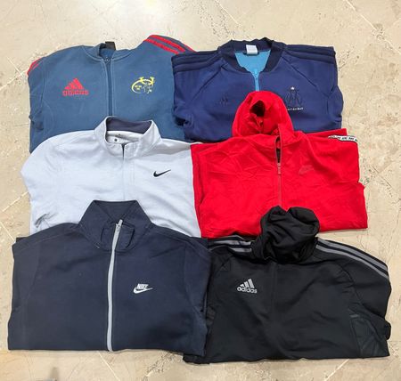 Adidas-Nike Track Jackets