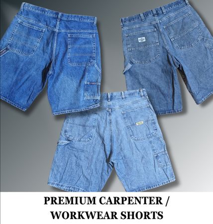 Premium Lee, Wrangler and other brands Carpenter/Workwear Shorts