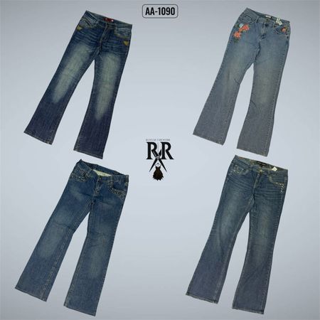 Y2K Britney Era Denim Jeans (AA-1090)