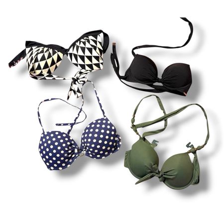Trendy poolside swimwear