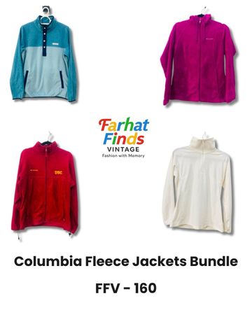 Columbia Fleece Jackets Bundle ( FFV - 160 )