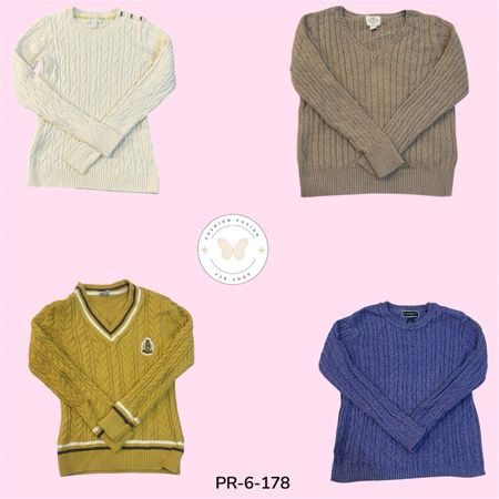 Classic Crew Neck Sweater – Effortless Everyday Look (PR-6-178)