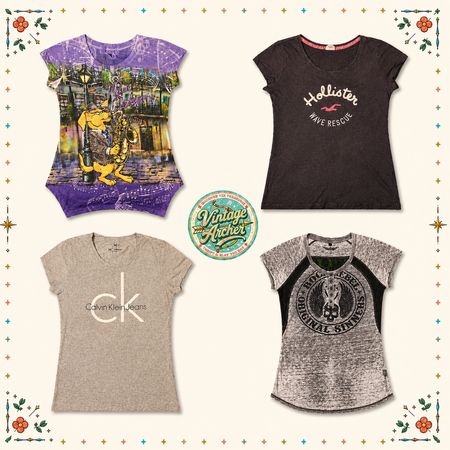 Y2K Glimmer Girl Baby Tees & T-Shirts Slim Fit: 10pcs (BT1)