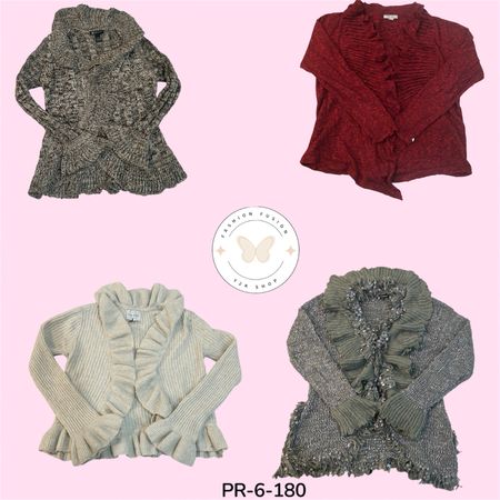 Open Front Cozy Sweater – Soft Everyday Layering Essential  (PR-6-180)