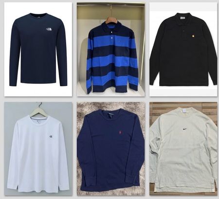 Branded T-Shirt Long Sleeve