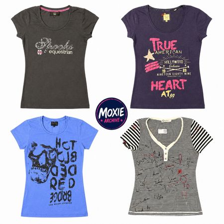 Y2K Slim Fitted Graphic Baby Tees Collection | 10pcs (MA-B2)