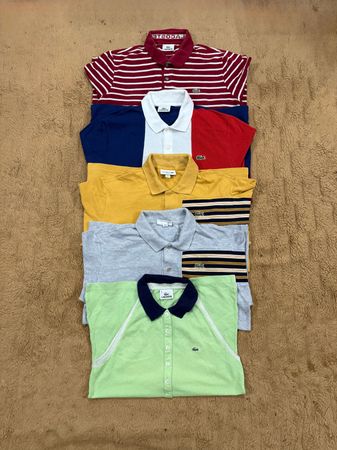 Lacoste Stripes Polo Shirts