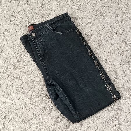 Y2K FLARE & EMBELLISHED DENIM JEANS - BUNDLE 21