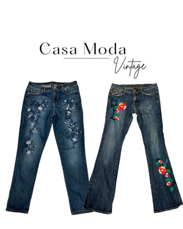 300626-16 y2k flared jeans 10 pcs