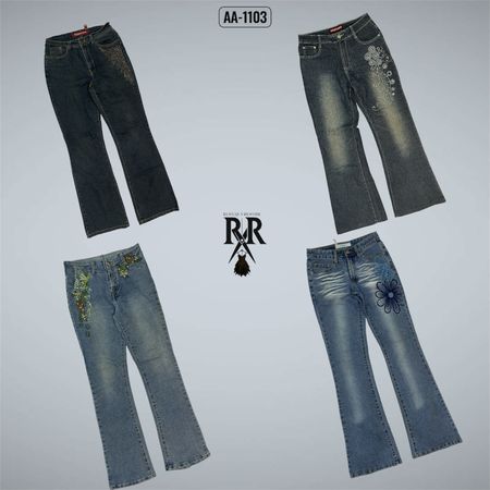 Y2k IT Girl Denim Jeans (AA-1103)