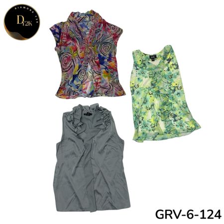 Women’s Short Sleeve Blouse – Premium Y2K Vintage Style Casual Top (GRV-6-124)