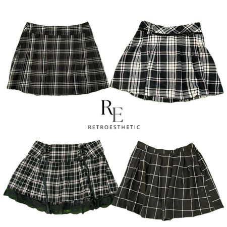 Y2K Unique Whole Poly Skirts RE-3450