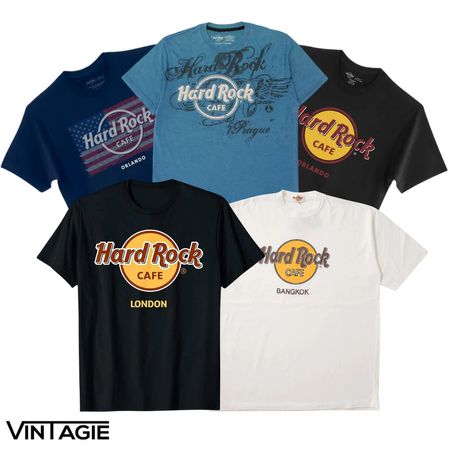 10x Hard Rock Café T-Shirts