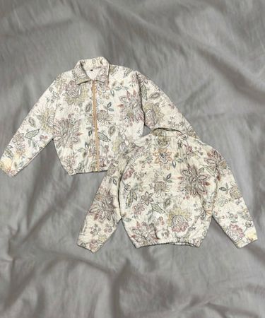 Upcycled Quilted Collar Jacket