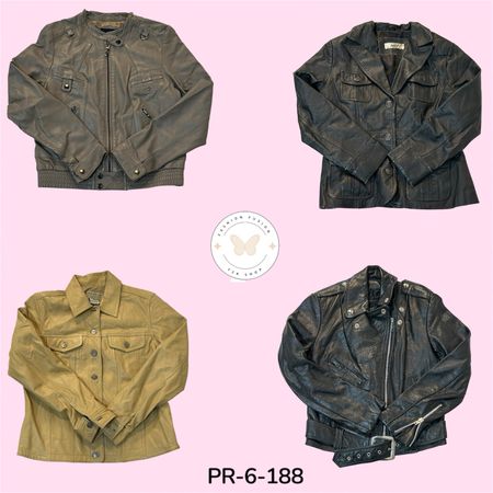 Classic Leather Jacket – Durable & Versatile Fashion (PR-6-188)
