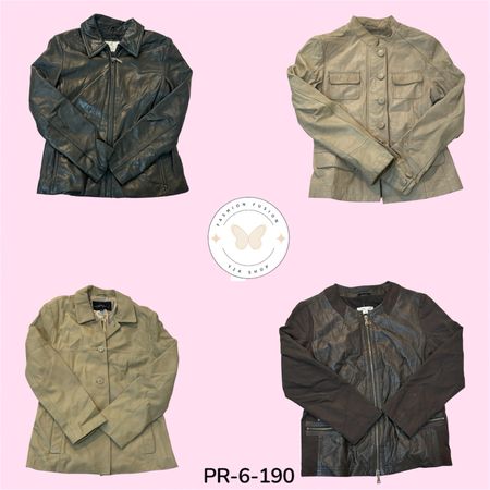 Leather Jacket – Rugged & Refined Style (PR-6-190)