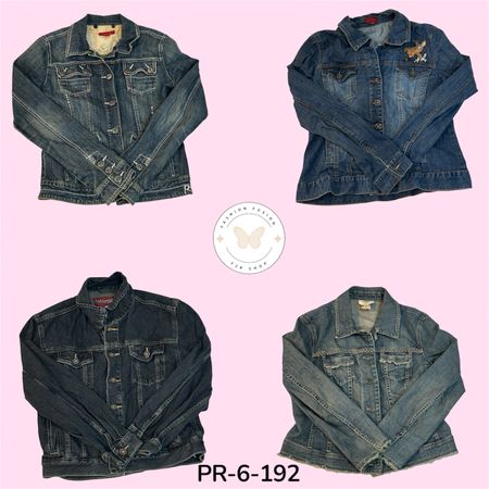 Relaxed Fit Denim Jacket – Modern Casual Outerwear (PR-6-192)