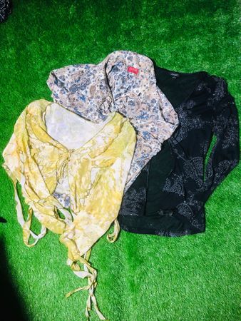 Y2K longsleves printed summer tops