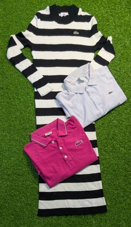 6548 - Levi's, Lacoste Half Sleeves T-Shirts and Body con dress