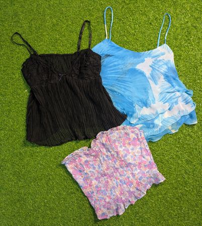 6549 - Y2K Style Cami Tops