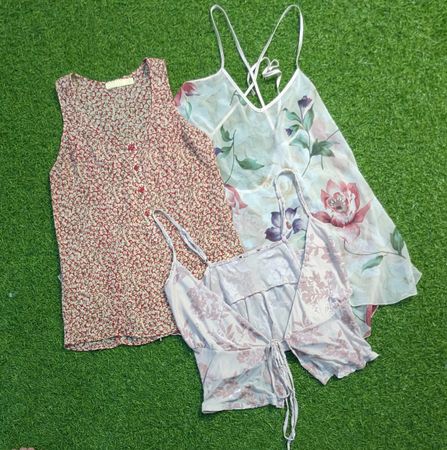 6550 - Y2K Style Cami Tops