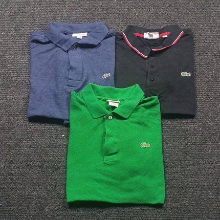Lacoste 3 button shirts