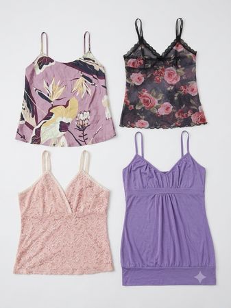 Y2K cami tops 12pcs