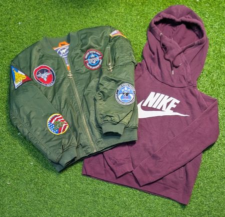 6567 - Vintage Style Hoodies and Puffer, Track Jacket