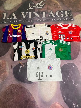 Vintage Kids Football Jerseys | Mixed Brand Nike Adidas Puma | Retro Soccer Shirts Wholesale