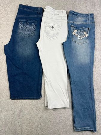 Y2k Capri jeans