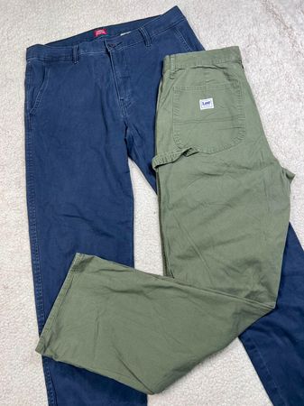 Mix branded cotton pants