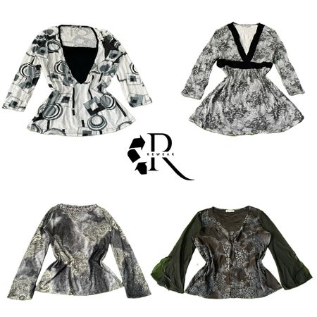 Y2K Unique girl Printed Full Sleeve Tops RW-2185