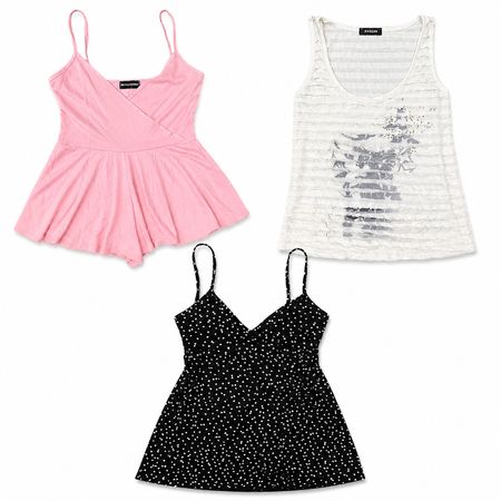 Y2K Lace Tops