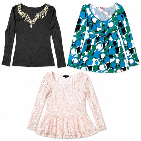 Y2K Full Sleeves Tops