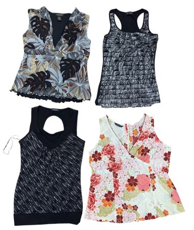 Y2K boho Grunge Tops 15 pcs At 1138