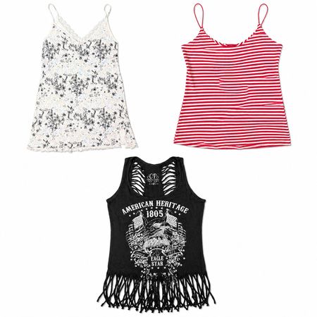Y2K Lace up Tops
