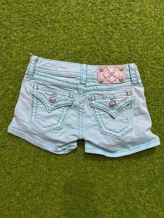 miss me rock revival and true religion shorts