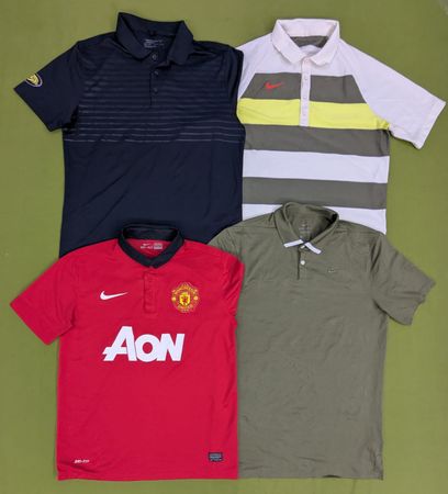 💥 RV4009 Nike Collar Tshirts