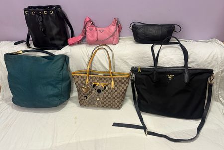 6 Authentic bags collection
