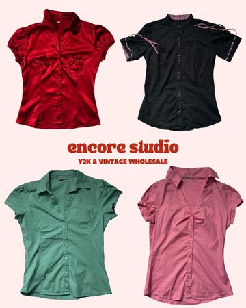 Y2K Rachel Green Inspired Office Shirts (ES#11)
