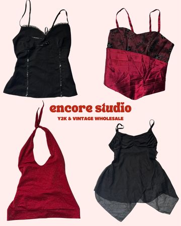Y2K Diva’s Night Out Cami Tops (ES#12)